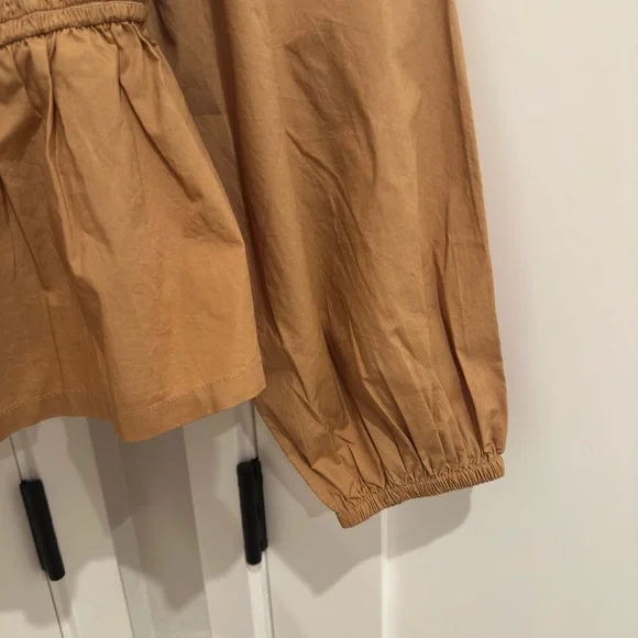 NWT J. Crew Smocked Top - Picture 3 of 4